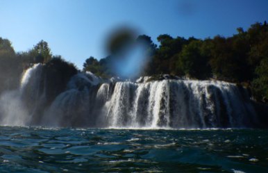 Wasserfall Skradinski Buk, Nationapark Krka