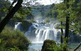 Wasserfall Skradinski Buk, Nationapark Krka